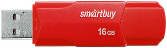 USB Flash SmartBuy Clue 16GB (красный) - фото