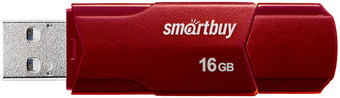 USB Flash SmartBuy Clue 16GB (бордовый) - фото