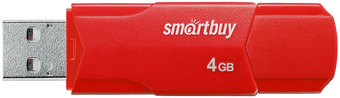 USB Flash SmartBuy Clue 4GB (красный) - фото