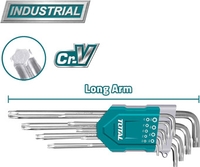 Набор ключей Total THT106392 (9 предметов) - фото