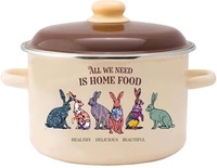 Кастрюля Appetite Зайцы 6RD181M - фото