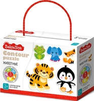 Мозаика/пазл Baby Toys Животные 04117 - фото