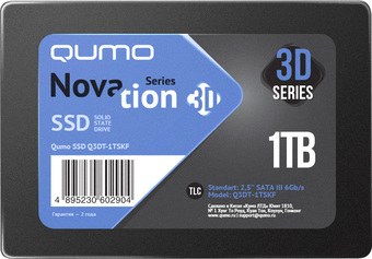 SSD QUMO Novation 3D TLC 1TB Q3DT-1TSCY - фото
