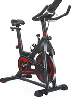 Велотренажер VictoryFit VF-S201 (черный/красный) - фото