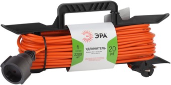 Удлинитель ЭРА UFx-1-2x1.0-20m Б0043040 - фото