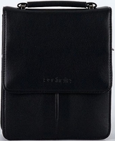 Мужская сумка Poshete 250-9011-2-BLK (черный) - фото