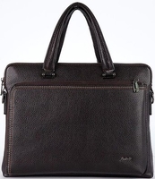 Мужская сумка Poshete 294-2059-3-COF (коричневый) - фото