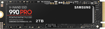 SSD Samsung 990 Pro 2TB MZ-V9P2T0BW - фото