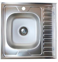 Кухонная мойка Mixline 310355 (левая, матовая, 0.4 мм) - фото