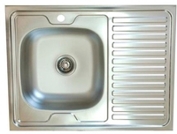 Кухонная мойка Mixline 310357 (левая, матовая, 0.4 мм) - фото