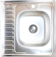 Кухонная мойка Mixline 310356 (правая, матовая, 0.4 мм) - фото