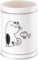 Стакан для зубной щетки и пасты FORA Happy Cats FOR-HC044 - фото