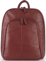 Городской рюкзак Poshete 827-254185-BRD (бордовый) - фото