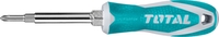 Набор отвертка с битами Total THT2506076 (4 предмета) - фото