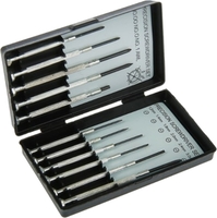 Набор отверток прецизионных Tundra 882121 (11 предметов) - фото