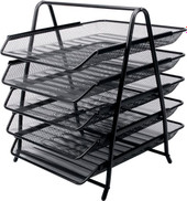 Лоток для бумаг Berlingo Steel&Style BMs_41052 (черный) - фото