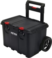 Ящик для инструментов Keter Stack'N'Roll Cart Black 17210777 - фото