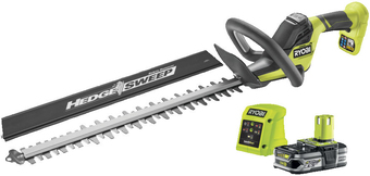 Кусторез Ryobi RY18HT50A-125 (с 1-им АКБ 2.5 Ah) - фото