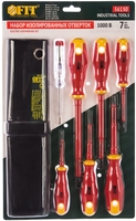 Набор отверток FIT 56130 (7 предметов) - фото