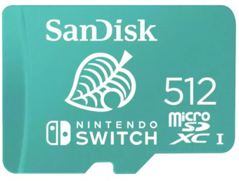 Карта памяти SanDisk For Nintendo Switch microSDXC SDSQXAO-512G-GN3ZN 512GB - фото