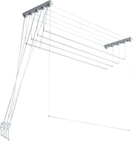 Сушилка для белья Comfort Alumin Euro Premium потолочная 5 прутьев 220 см - фото