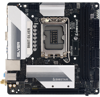 Материнская плата BIOSTAR B660T-SILVER Ver. 5.0 - фото