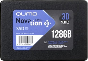 SSD QUMO Novation 3D TLC 128GB Q3DT-128GMCY - фото