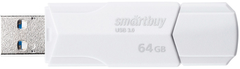 USB Flash SmartBuy Clue 64GB (белый) - фото