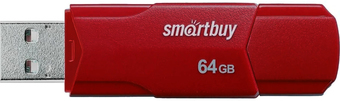 USB Flash SmartBuy Clue 64GB (бордовый) - фото