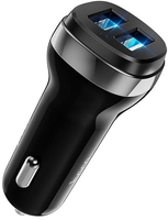 Автомобильное зарядное Hoco Z40 Superior (черный) - фото