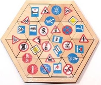 Мозаика/пазл Десятое королевство Дорожные знаки 00782 - фото