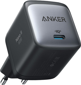 Сетевое зарядное Anker PowerPort Nano II GaN 65 Вт - фото