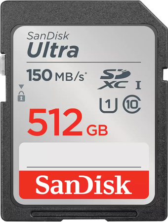 Карта памяти SanDisk Ultra SDXC SDSDUNC-512G-GN6IN 512GB - фото