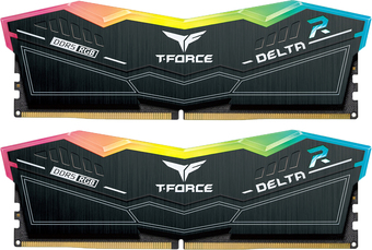 Оперативная память Team T-Force Delta RGB 2x16ГБ DDR5 7800 МГц FF3D532G7800HC38DDC01 - фото