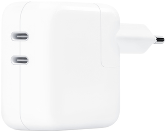 Сетевое зарядное Apple 35W Dual USB?C Port Power Adapter MNWP3ZM/A - фото