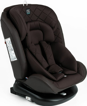 Детское автокресло Amarobaby Brilliant Isofix AMARO-2003-BrKo (коричневый) - фото