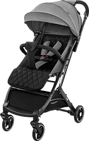 Коляска прогулочная «книга» Indigo Onyx (серый) - фото