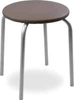 Табурет САВ-лайн Чико (серый/серо-коричневый) - фото