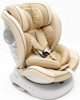 Детское автокресло Amarobaby Champion Isofix AMARO-2008CH-Be (бежевый) - фото