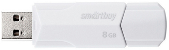 USB Flash SmartBuy Clue 8GB (белый) - фото