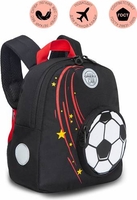 Школьный рюкзак Grizzly RK-280-4 (черный) - фото