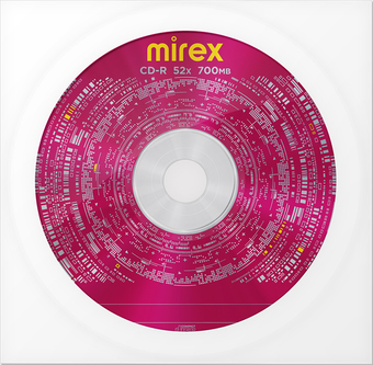 CD-R диск Mirex 700Mb 52x UL120052A8C (1 шт.) - фото