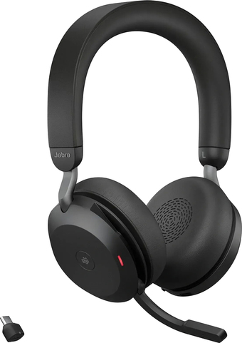 Офисная гарнитура Jabra Evolve2 75 MS Stereo USB-C (черный) - фото