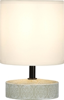 Настольная лампа Rivoli Eleanor 7070-501 (бежевый/белый) - фото