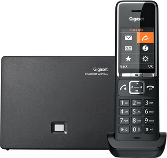 Радиотелефон Gigaset Comfort 550A RUS (черный) - фото