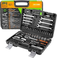 Универсальный набор инструментов ISMA 4821-5EURO (82 предмета) - фото