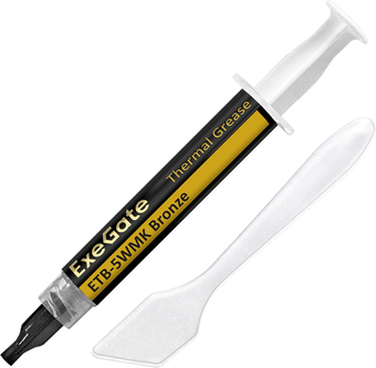 Термопаста ExeGate ETB-5WMK Bronze EX293375RUS (3 г) - фото