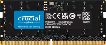 Оперативная память Crucial 32ГБ DDR5 SODIMM 4800 МГц CT32G48C40S5 - фото