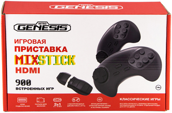 Игровая приставка Retro Genesis MixStick HD (900 игр) - фото