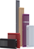 Стальной трубчатый радиатор Rifar TUB 2180-10-D1 (белый, нижнее односторонее подключение) - фото